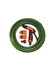 LINEA GARDEN PISTOLA 3 FUNZIONI + TUBO DA 10 METRI