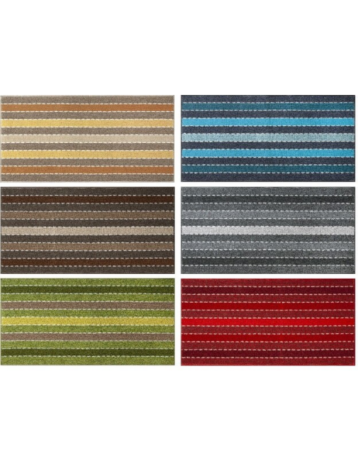 TAPPETO DESY DI GOMMA A RIGHE 50x80 CENTIMETRI