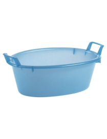 OVAL BASIN 65cm 45lt BLUE