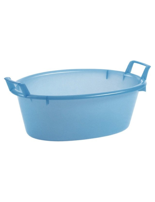 OVAL BASIN 65cm 45lt BLUE