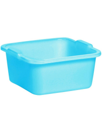 SQUARE BASIN 38x38cm 16lt BLUE