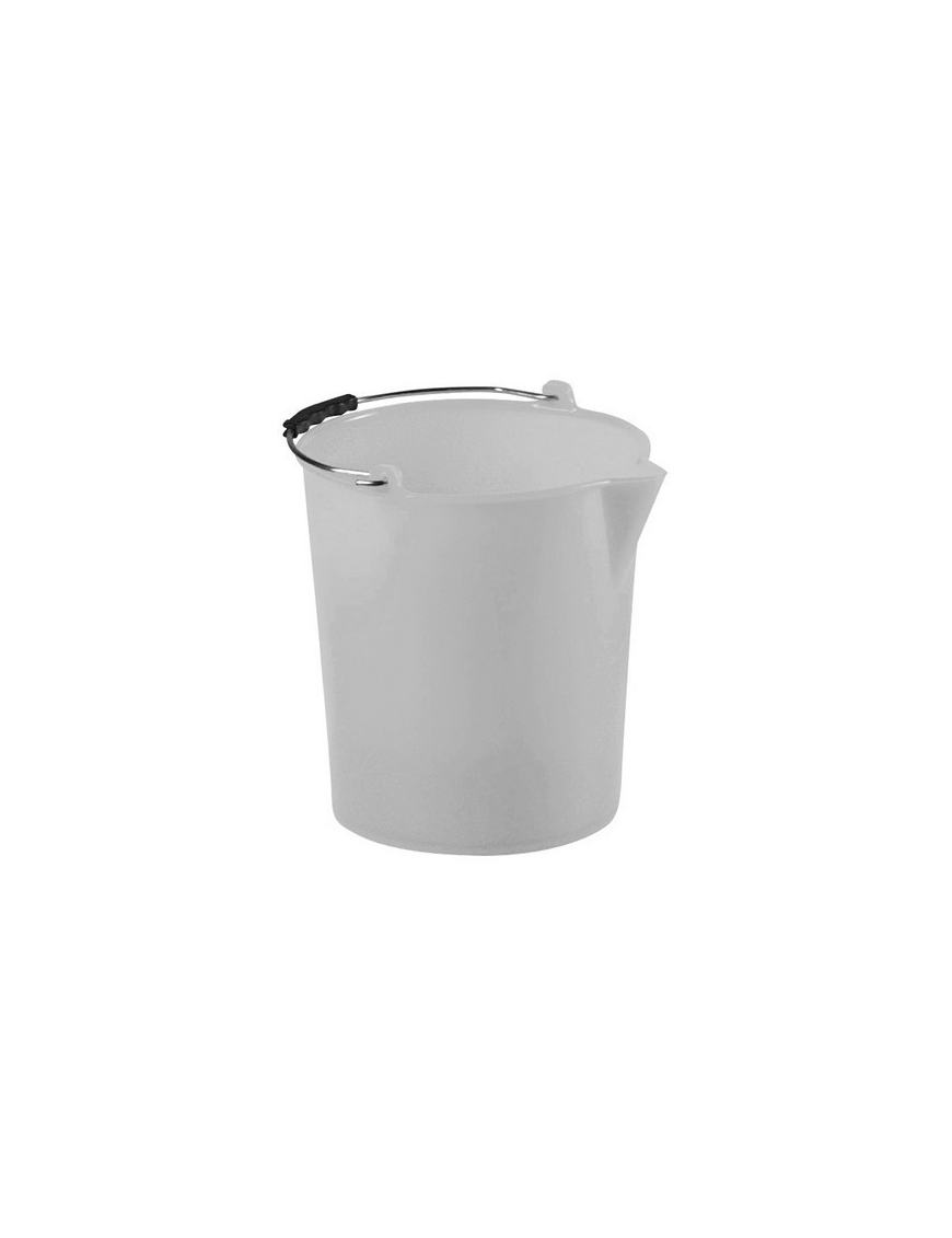 SECCHIO CON BECCO diametro 26cm 9lt NEUTRO