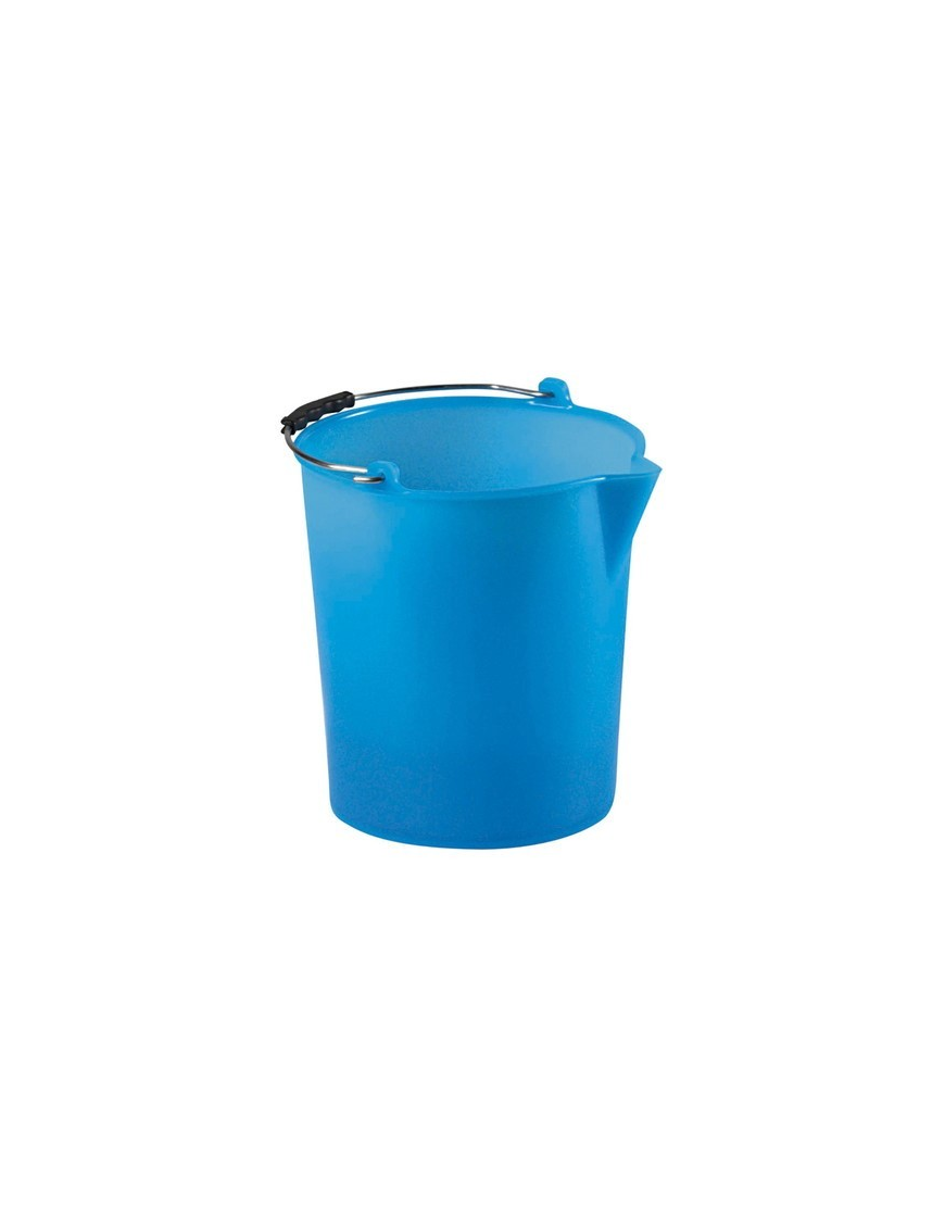 BUCKET WITH SPOUT diameter 26cm 9lt BLUE