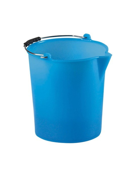 SECCHIO CON BECCO diametro 26cm 9lt AZZURRO