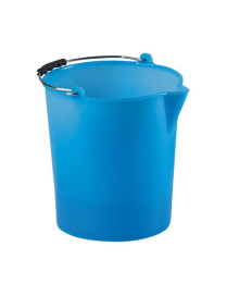 SECCHIO CON BECCO diametro 28cm 12lt AZZURRO
