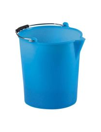SECCHIO CON BECCO diametro 32cm 17lt AZZURRO
