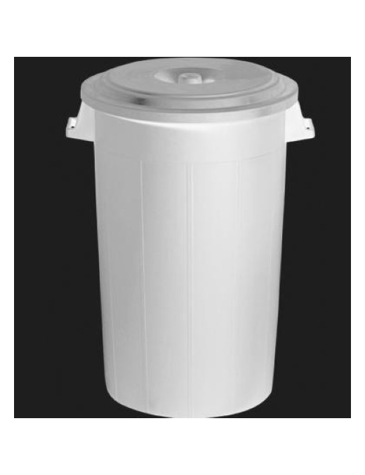 BIDONE NEUTRO 120lt CON COPERCHIO