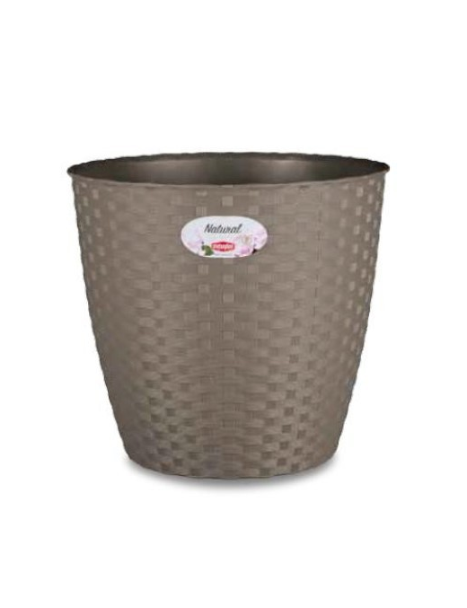 VASO NATURAL diametro 14cm TORTORA