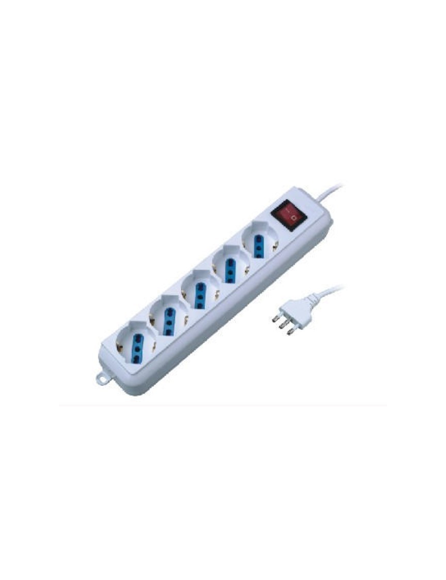 PRESA MULTIPLA P40 10/16A 5 POSTI