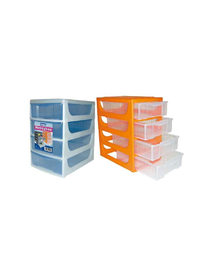 HOBBY BOX CHEST OF 4 DRAWERS