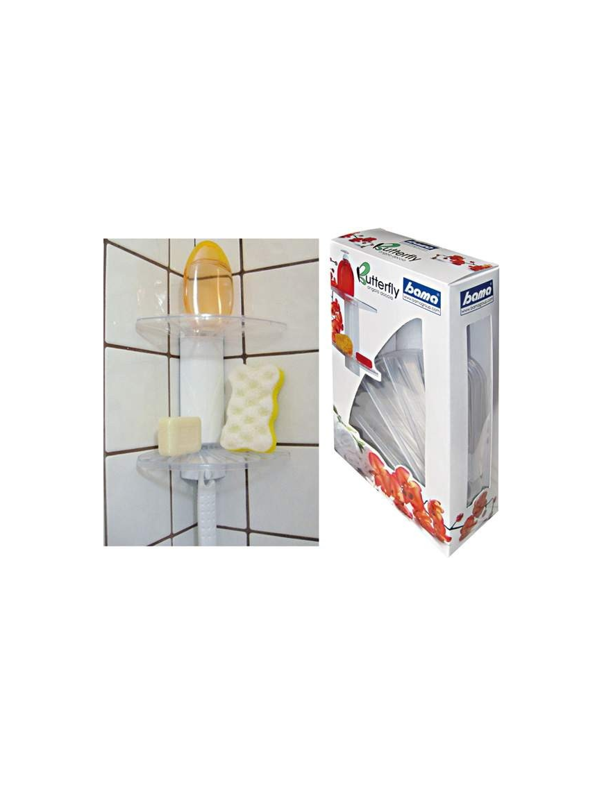 ANGOLARE DOCCIA BUTTERFLY 24x17xh28cm