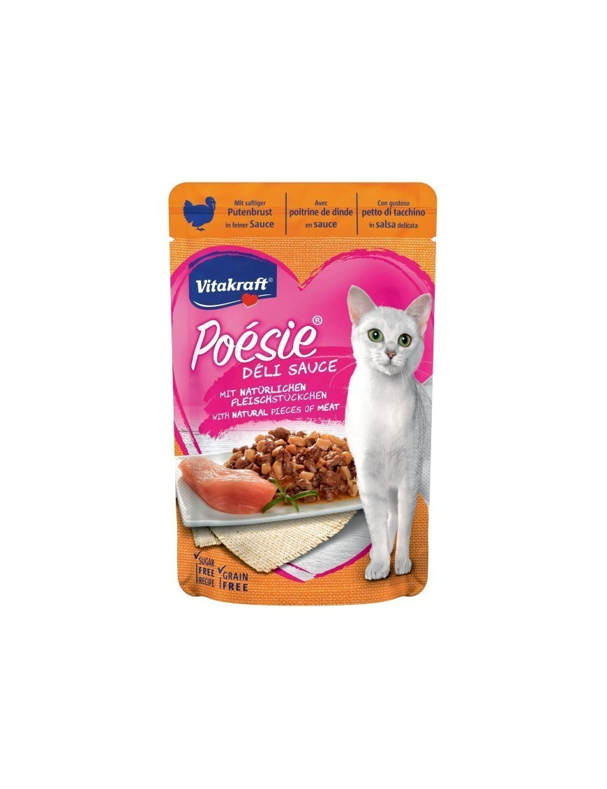 PET POESIE LINE TURKEY 85 GRAMS