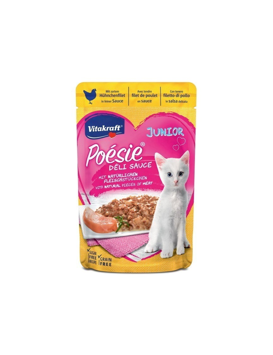 POESIE PET LINE JUNIOR CHICKEN 85 GRAMS