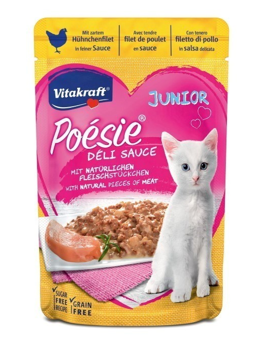 POESIE PET LINE JUNIOR CHICKEN 85 GRAMS