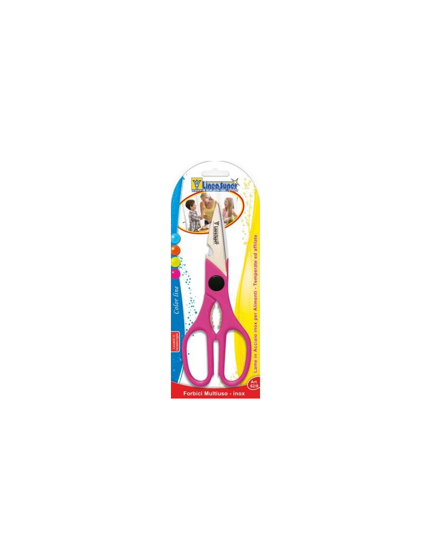 FORBICI MULTIUSO PLASTICA INOX