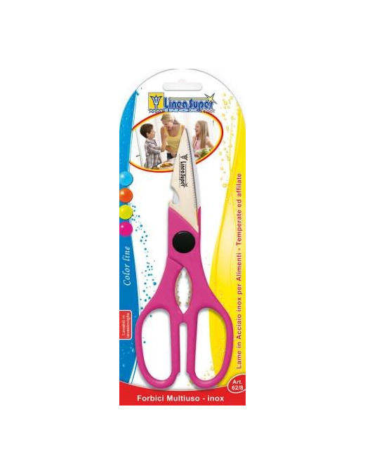 MULTIPURPOSE SCISSORS IN STAINLESS PLASTIC
