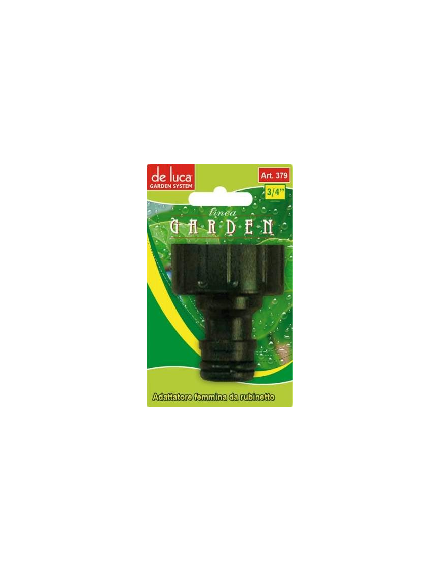 LINEA GARDEN ADATTATORE PER RUBINETTO DA 3/4 POLLICE
