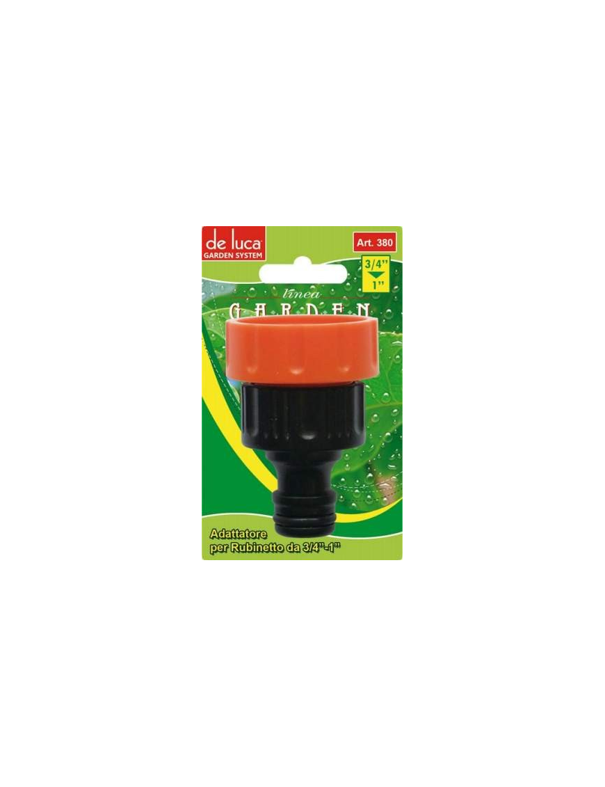 LINEA GARDEN ADATTATORE RUBINETTO DA 3/4 POLLICE+1 POLLICE