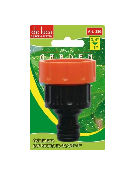 LINEA GARDEN ADATTATORE RUBINETTO DA 3/4 POLLICE+1 POLLICE
