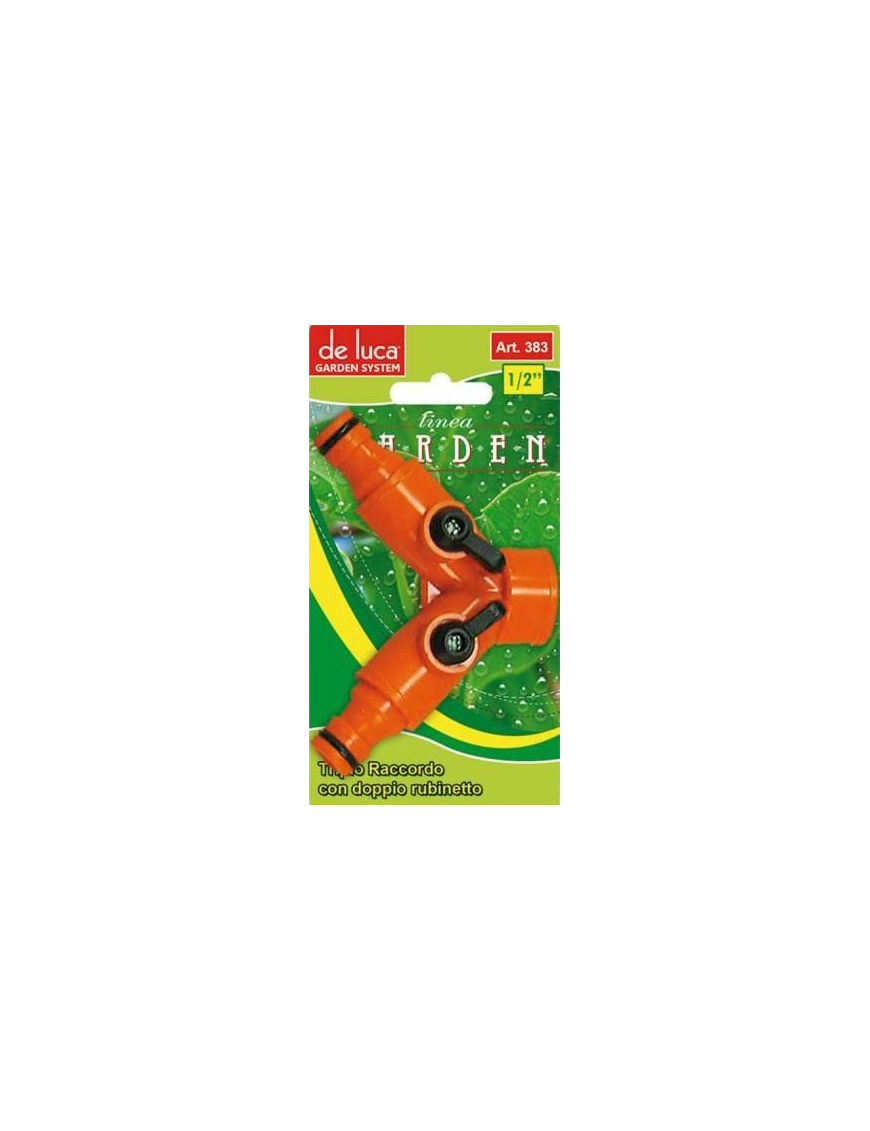 GARDEN LINE TRIPLE CONNECTION WITH DOUBLE TAP