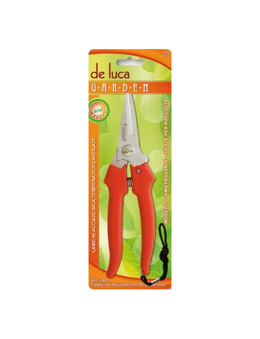 LINEA GARDEN FORBICI DA RACCOLTO IN ACCIAIO INOX