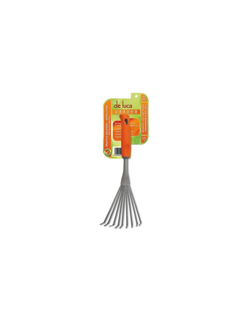 LINEA GARDEN RASTRELLO FOGLIE CON MANICO SOFT
