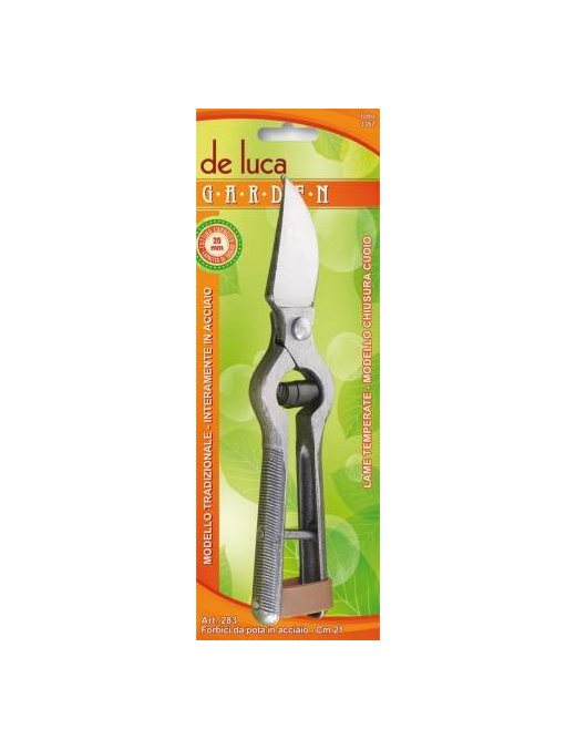 LINEA GARDEN FORBICI POTA ACCIAIO 21 CENTIMETRI