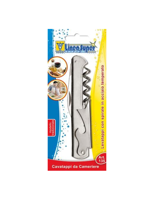LEVATAPPI DA CAMERIERE IN ACCIAO