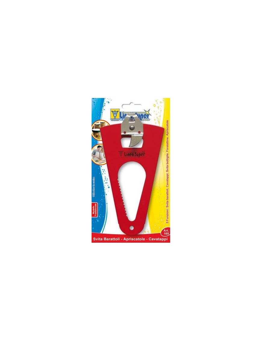 MULTIPURPOSE WITH 5 FUNCTION CAN OPENER