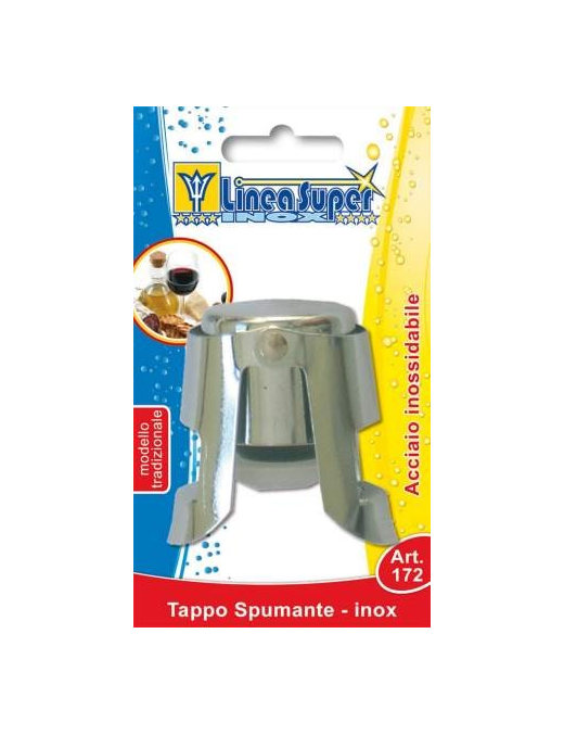 SPARKLING STAINLESS STEEL CAP