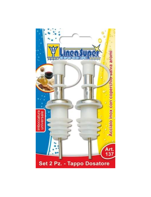 STAINLESS STEEL DOSING CAP 2 PIECES