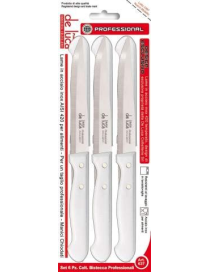 STEAK KNIVES 6 PIECES WHITE