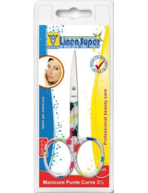 FORBICI MANICURE PUNTE CURVE COLOR