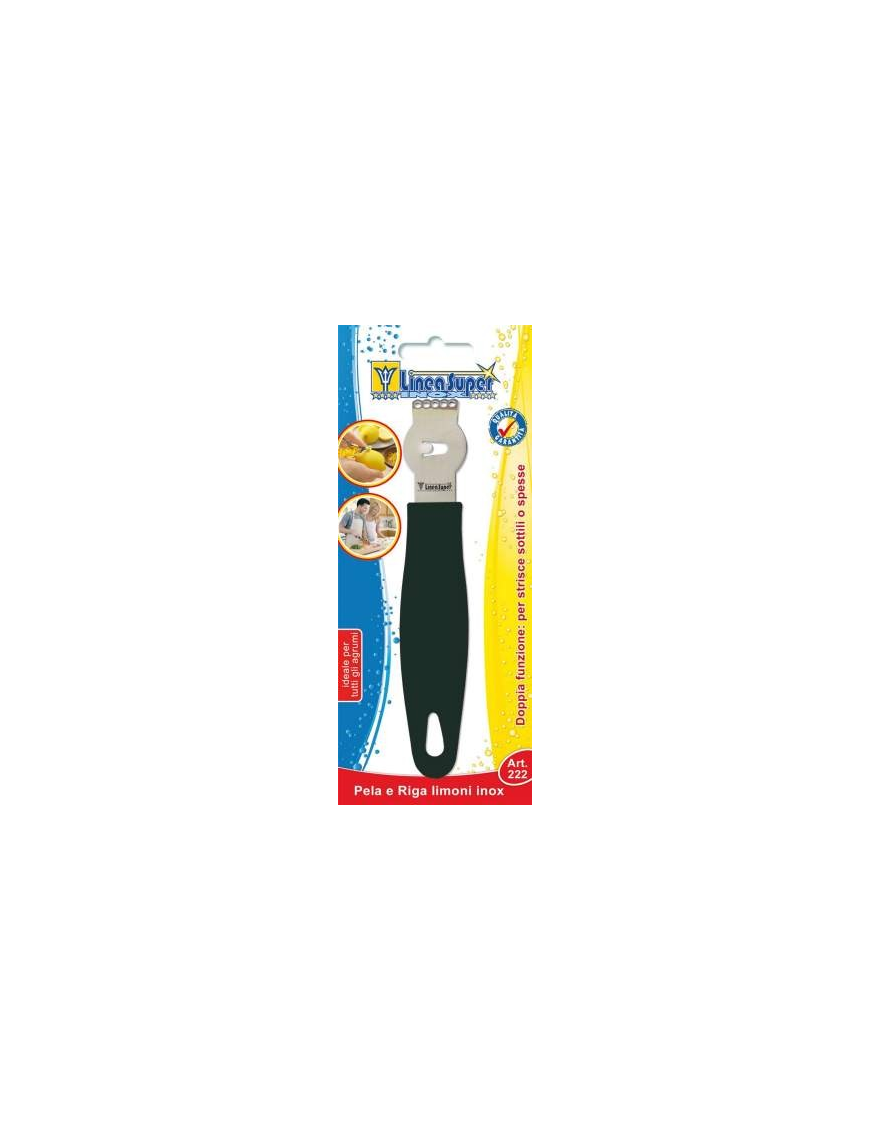 STAINLESS STEEL LEMON PEELER AND SCRATCH