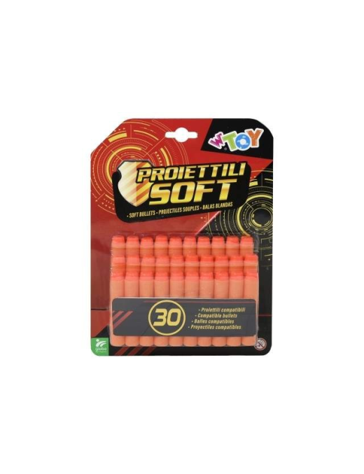 PROIETTILI SOFFICI 30 PEZZI