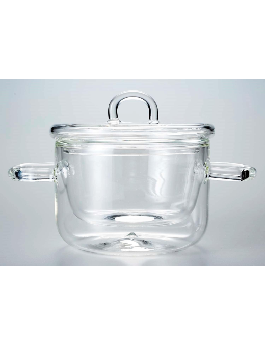 FOOD and DESIGN POT WITH HANDLE AND LID 25cl 2 PIECES