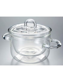 FOOD and DESIGN POT WITH HANDLE AND LID 25cl 2 PIECES