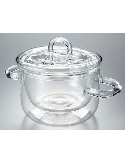 FOOD and DESIGN PENTOLINO CON MANICO E COPERCHIO 25cl 2 PEZZI