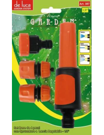 LINEA GARDEN SET BASE 4 PEZZI CON LANCIA REGOLABILE