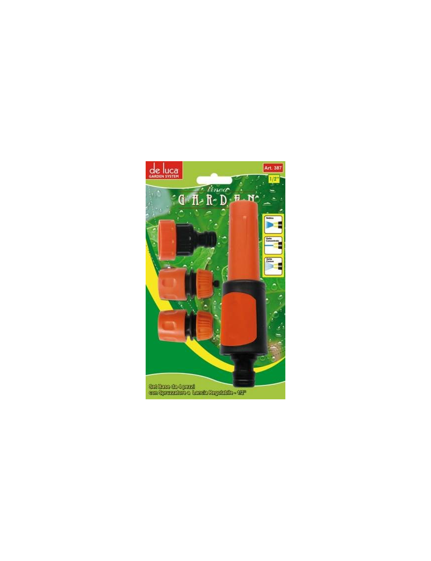 GARDEN LINE 4-PIECE BASIC SET WITH ADJUSTABLE LANCE