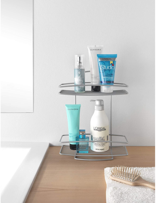 ONDA RECTANGULAR SHELF 2 SHELVES 26x11x35 CENTIMETERS