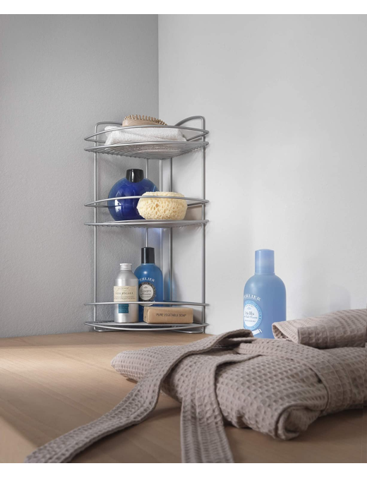 ONDA CORNER SHELF 3 SHELVES 22x22x53 CENTIMETERS