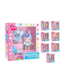 BAMBOLOTTO UNICORNO 9 CM