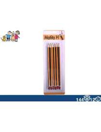 MATITE H 6pezzi