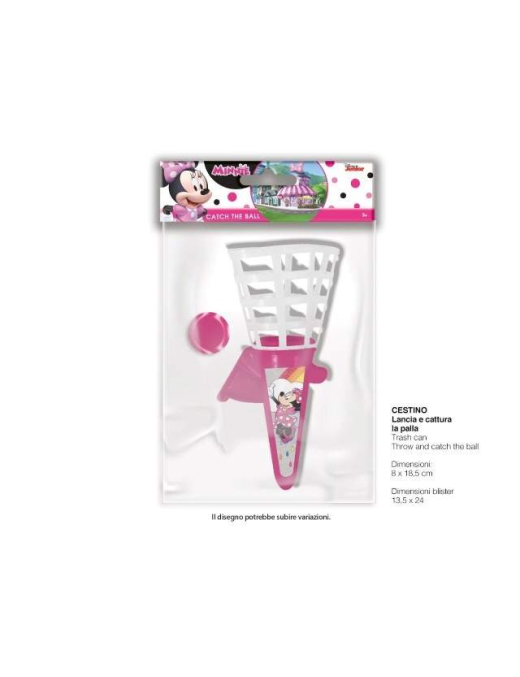 MINNIE LANCIA E CATTURA LA PALLA