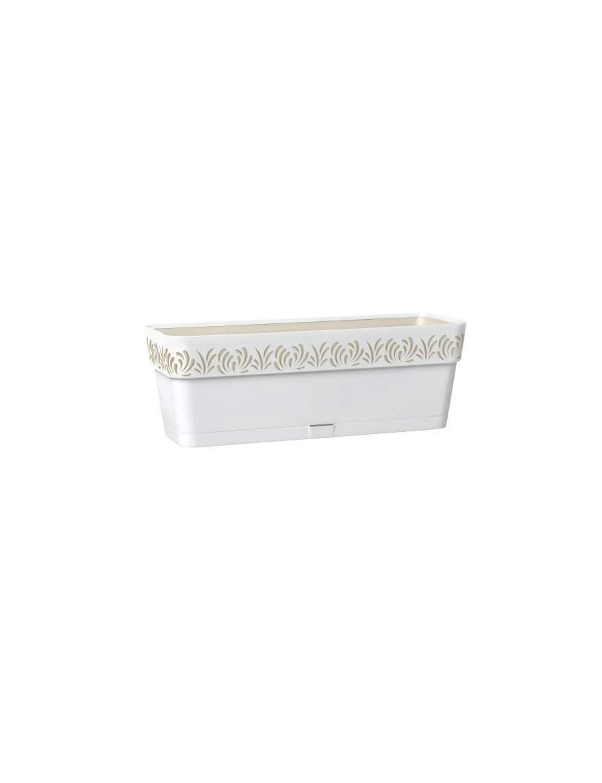 GAIA PLANTER 50cm BEIGE WITH WATER RESERVE