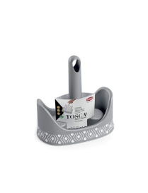 LINEA TOSCA GREY PORTABICCHIERI 23x13x23 cm