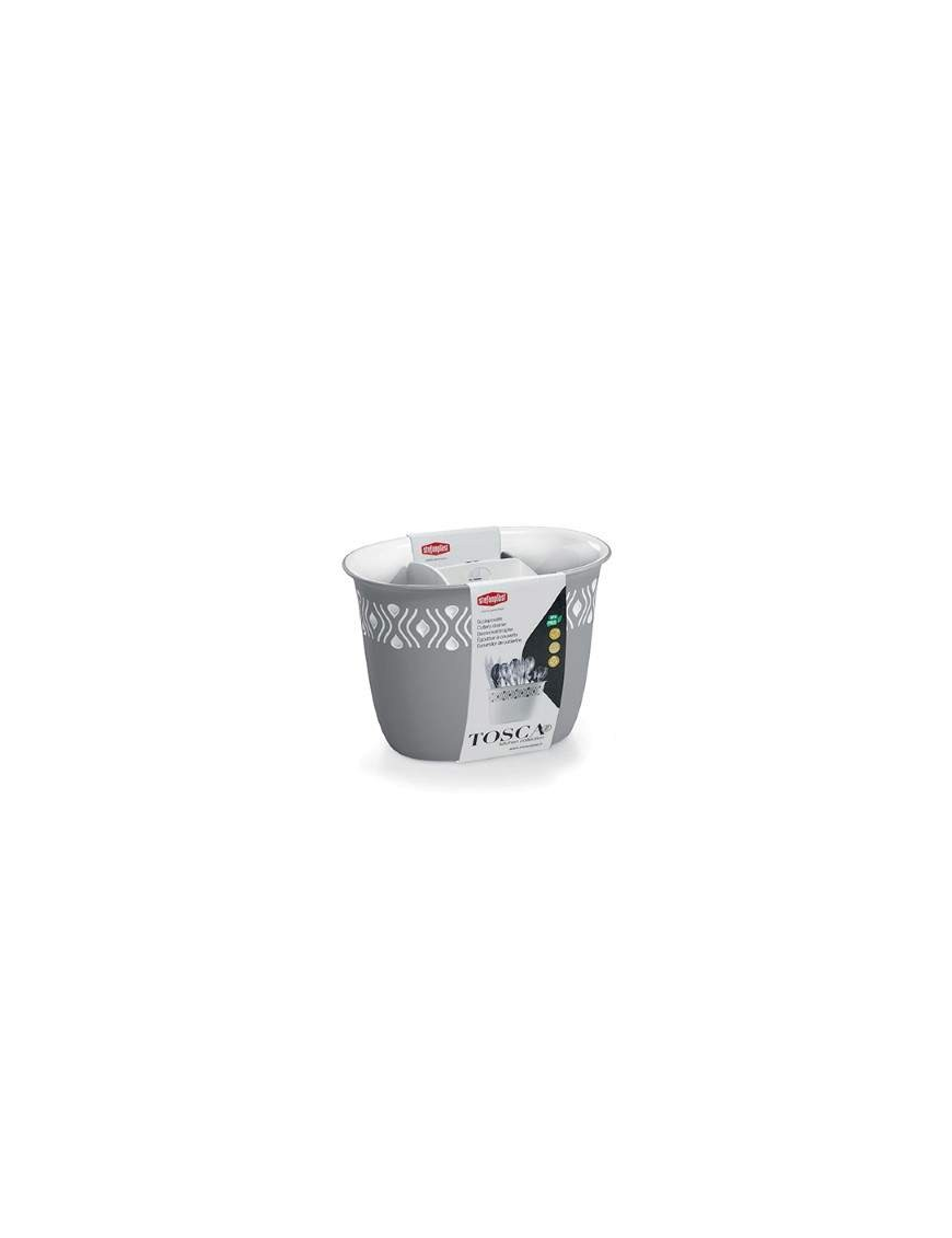 LINEA TOSCA GREY SCOLAPOSATE 19,5x13x14 cm