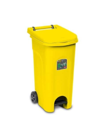 URBAN ECO PATTUMIERA PEDALE 80lt GIALLA