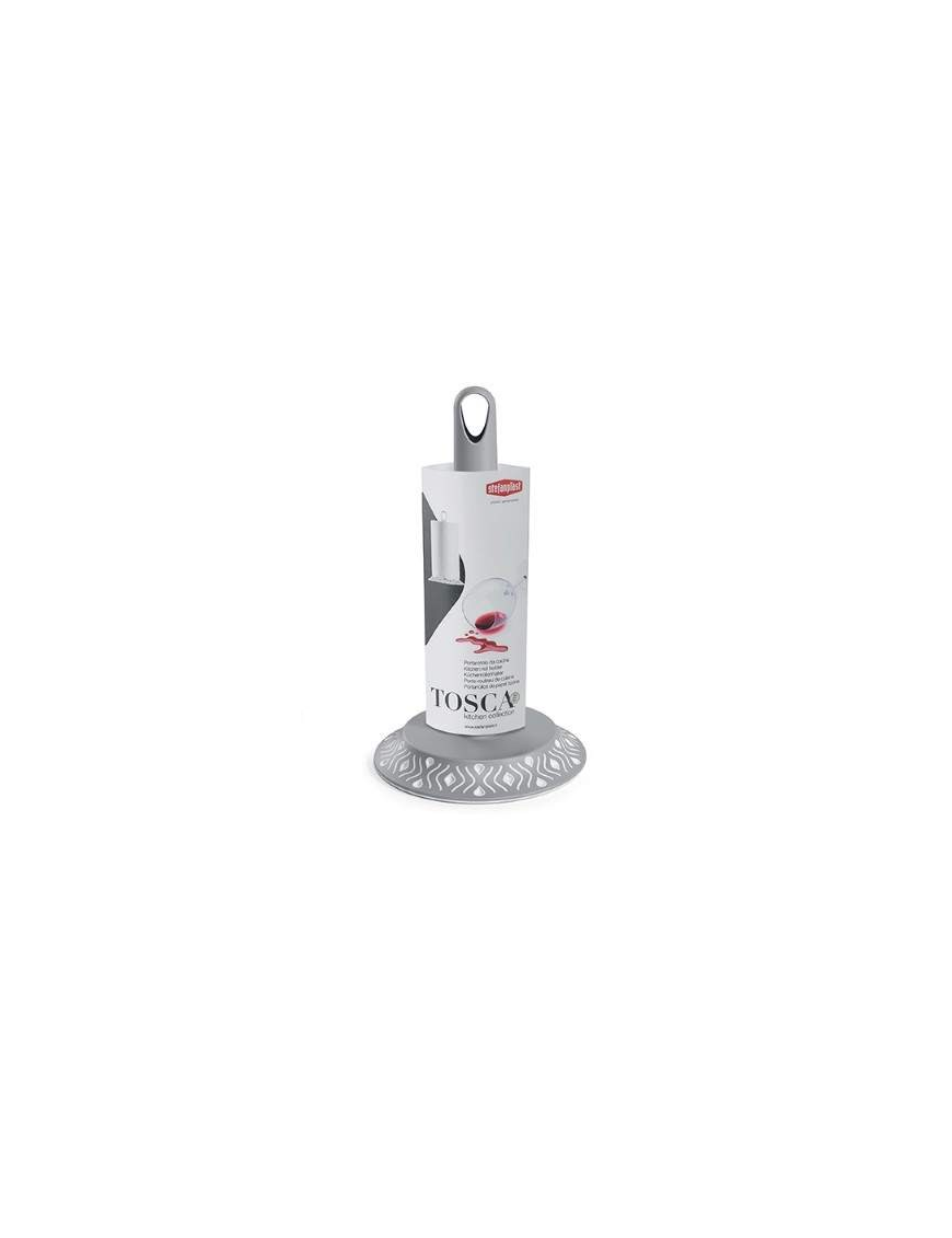TOSCA GRAY LINE KITCHEN ROLL HOLDER diameter 17cm